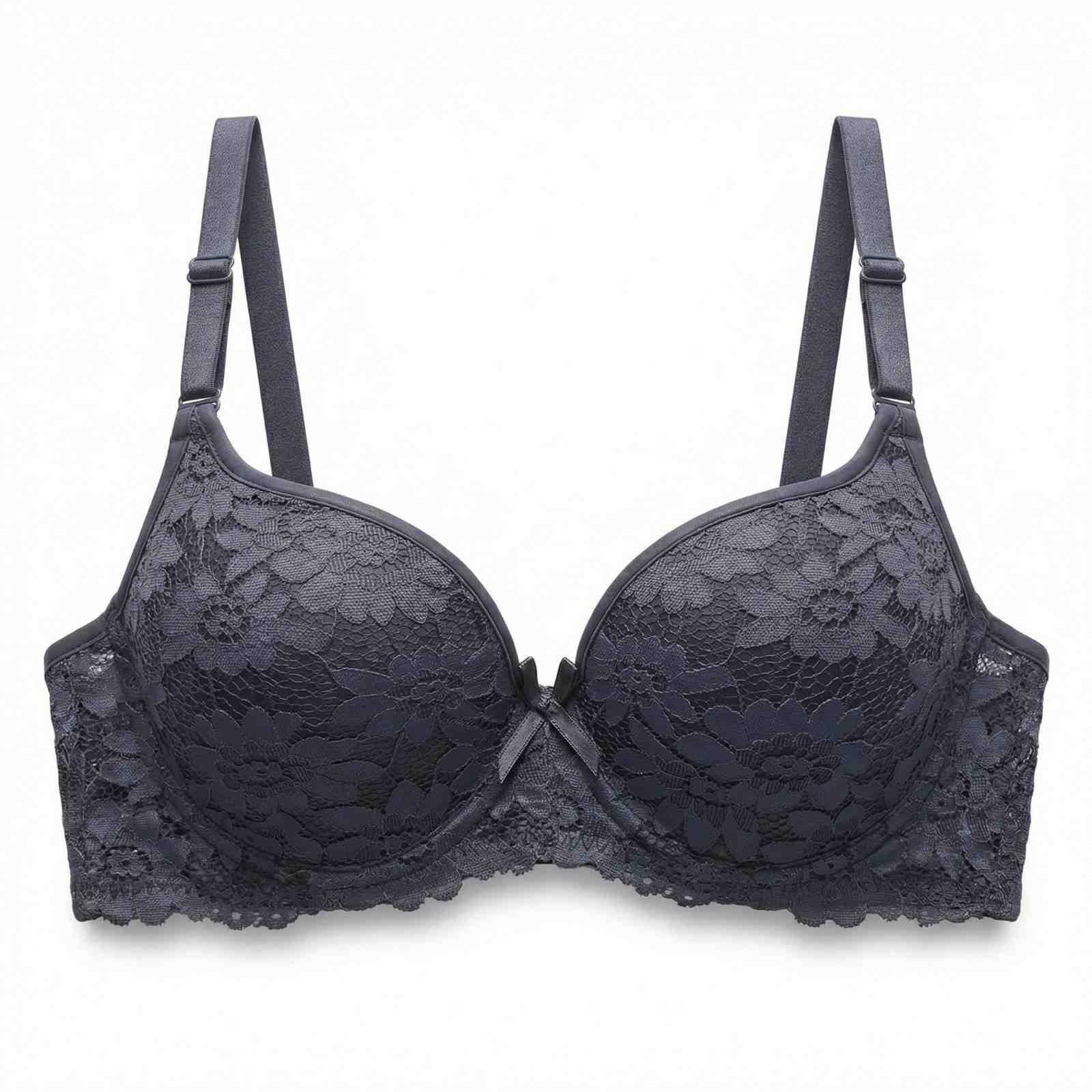 Midnight Lace Padded Bra
