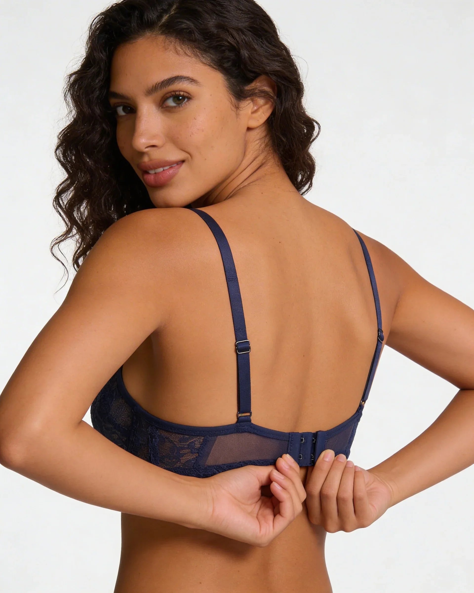 Soft Floral Lace Bra