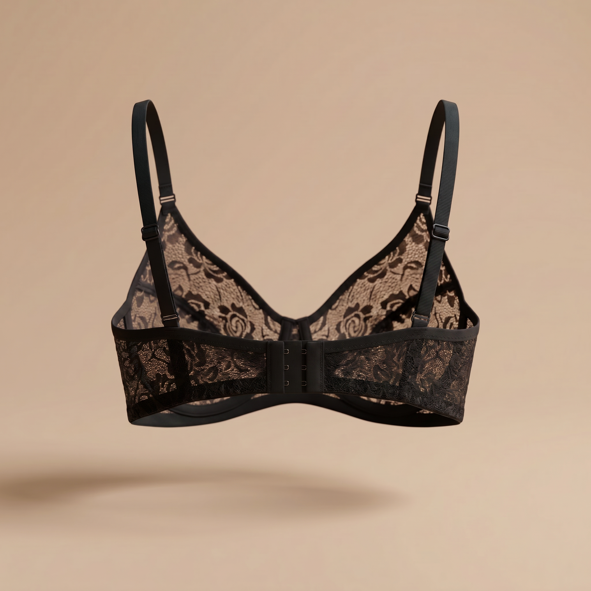 Soft Floral Lace Bra