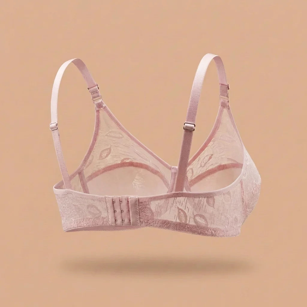 Soft Floral Lace Bra
